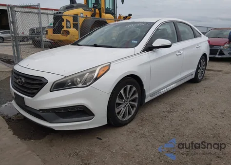 2015 Hyundai Sonata Sport z USA, uszkodzony, nr VIN 5NPE34AF8FH199057